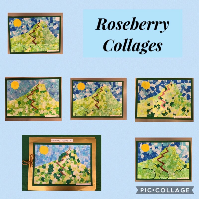 Image of Roseberry collages! 