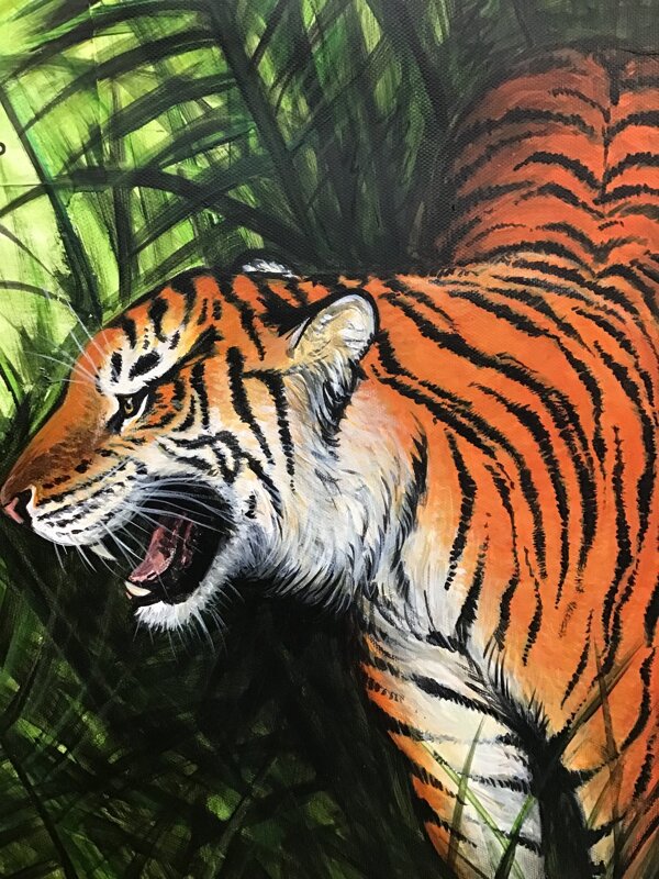 Image of Tiger Canvas