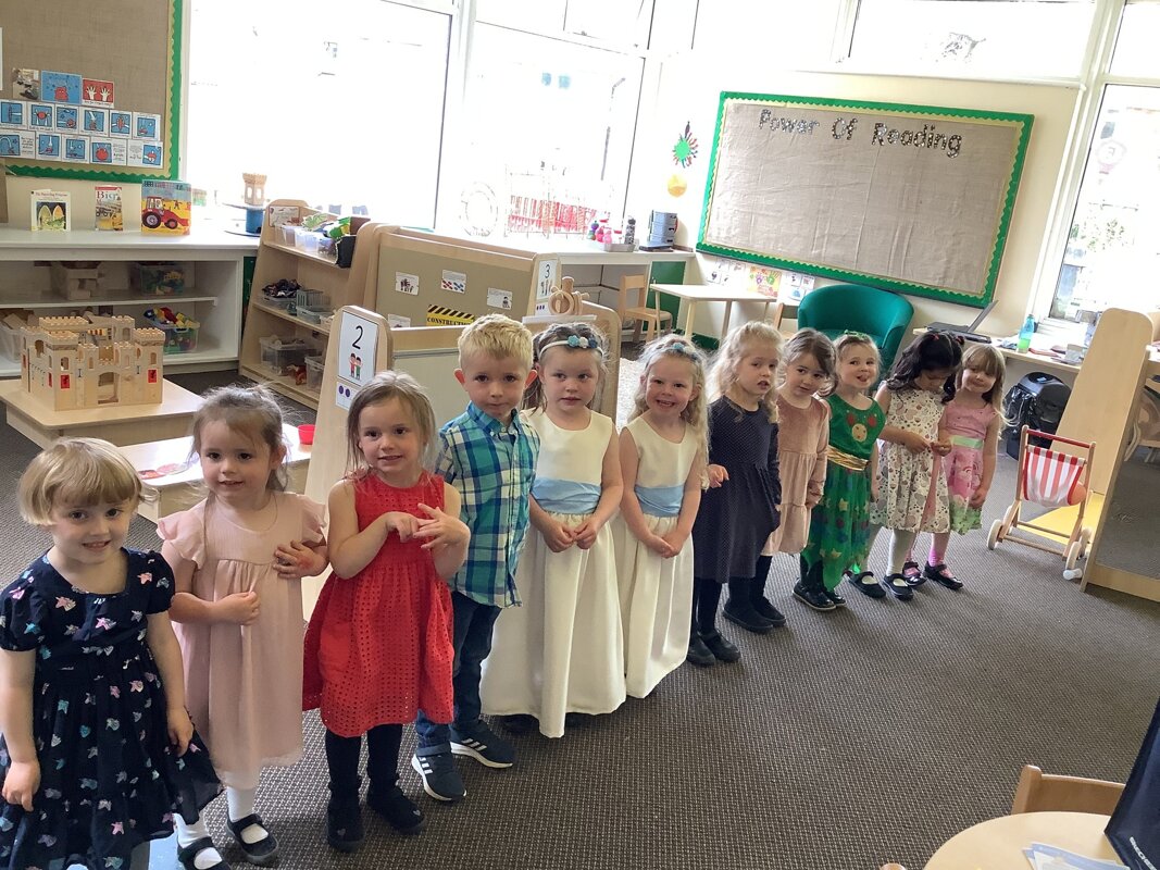 Image of Cultures week - Our pretend wedding