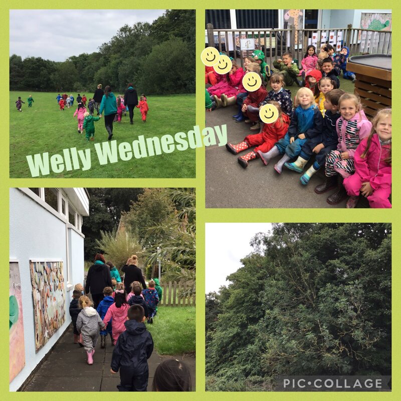 Image of Our First Welly Wednesday in Reception
