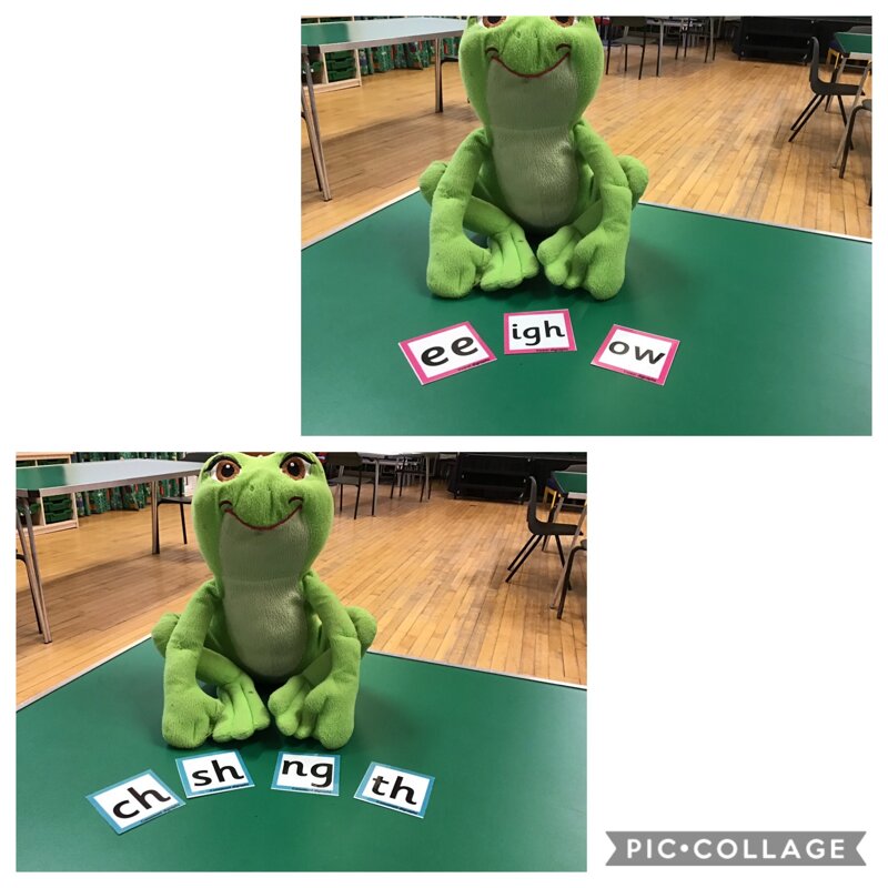 Image of Fred the Frog - Making words with sounds