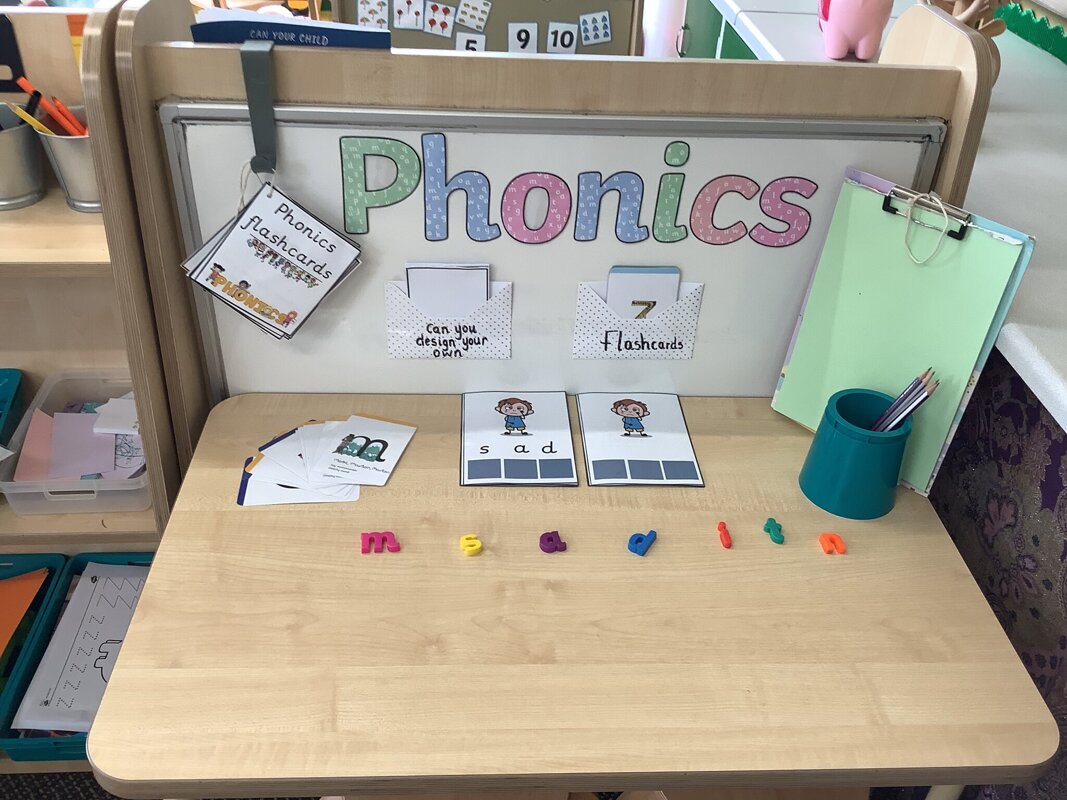 Image of Our new phonics area!