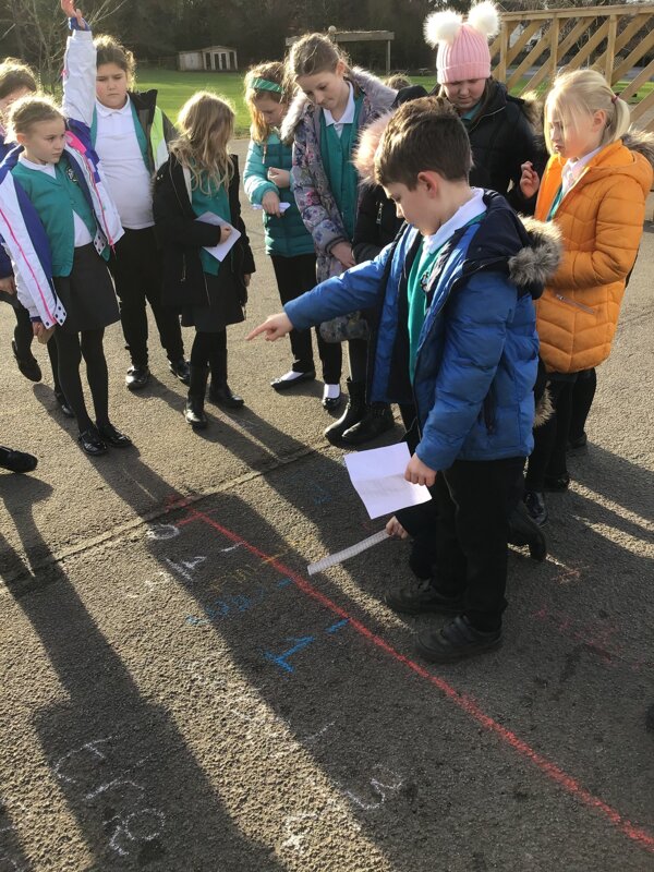Image of Fractions on the playground!