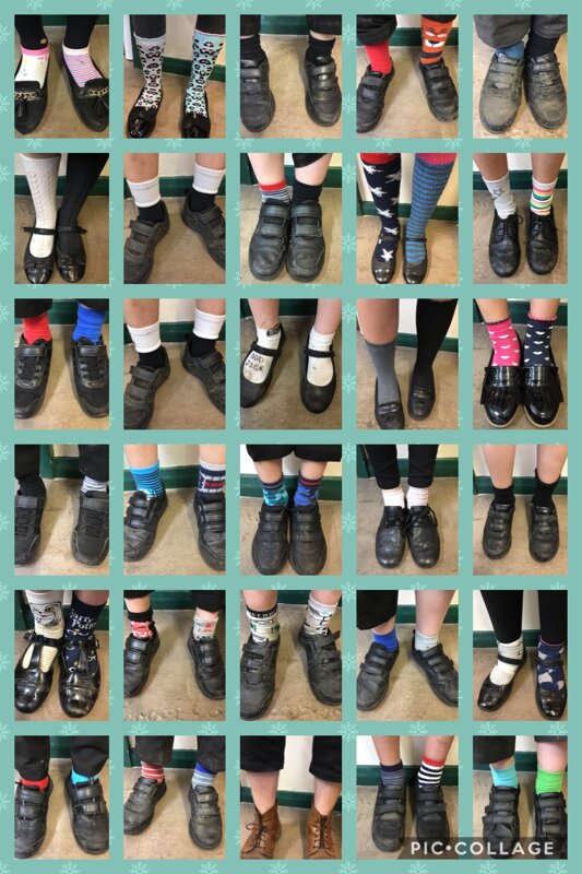 Image of Odd socks day - celebrating differences!