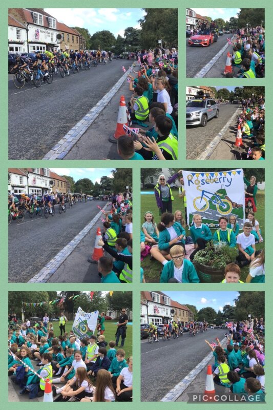 Image of Cheering for the Tour of Britain!