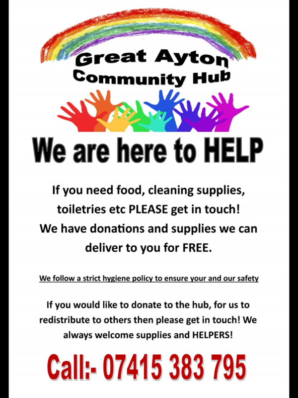Image of Great Ayton Community Hub - Here to help!