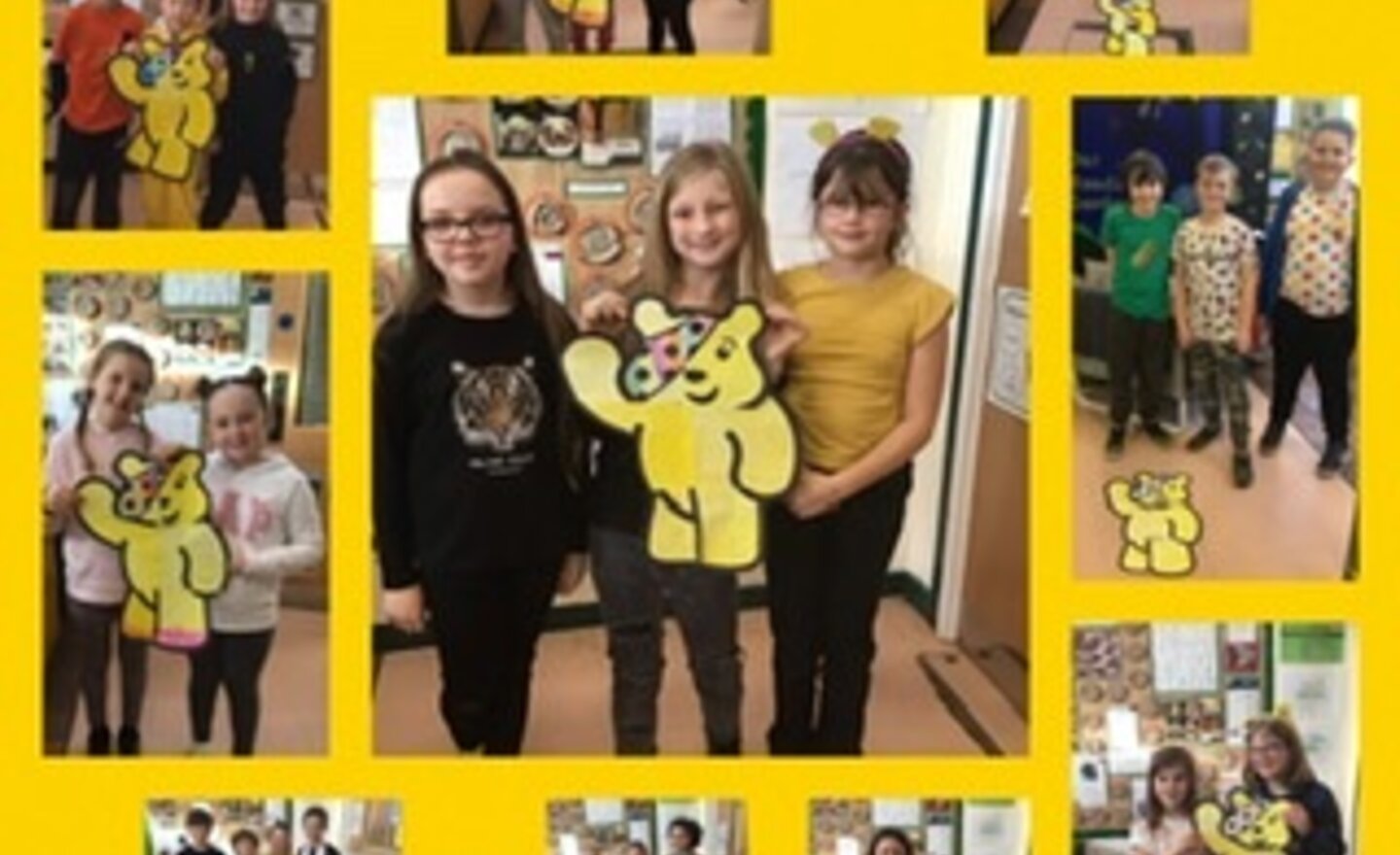 Image of Collaborative collages for Children In Need! 