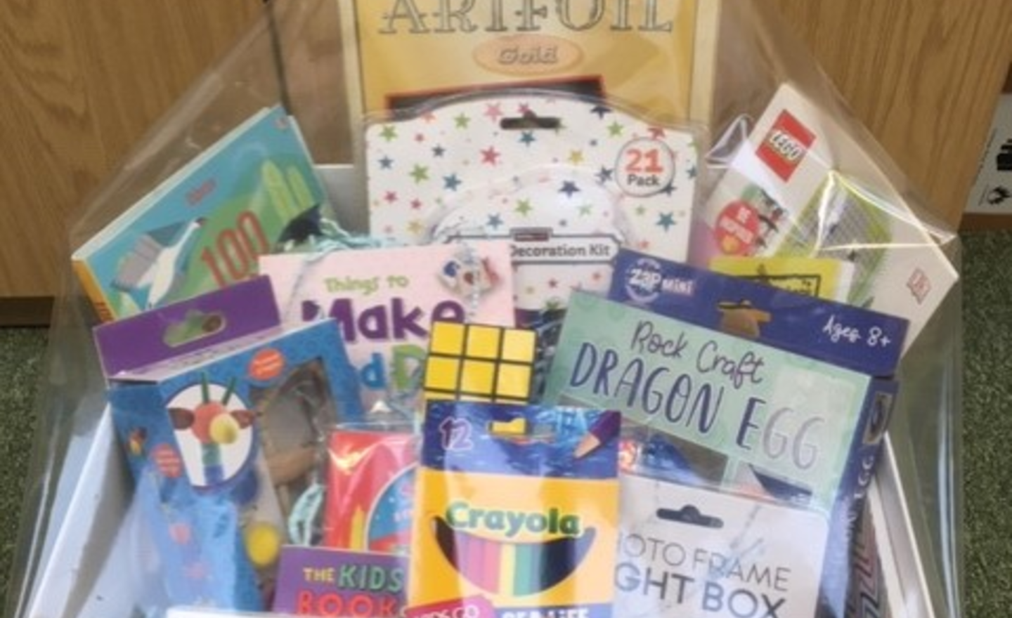 Image of Will your child win our amazing Christmas hamper raffle?