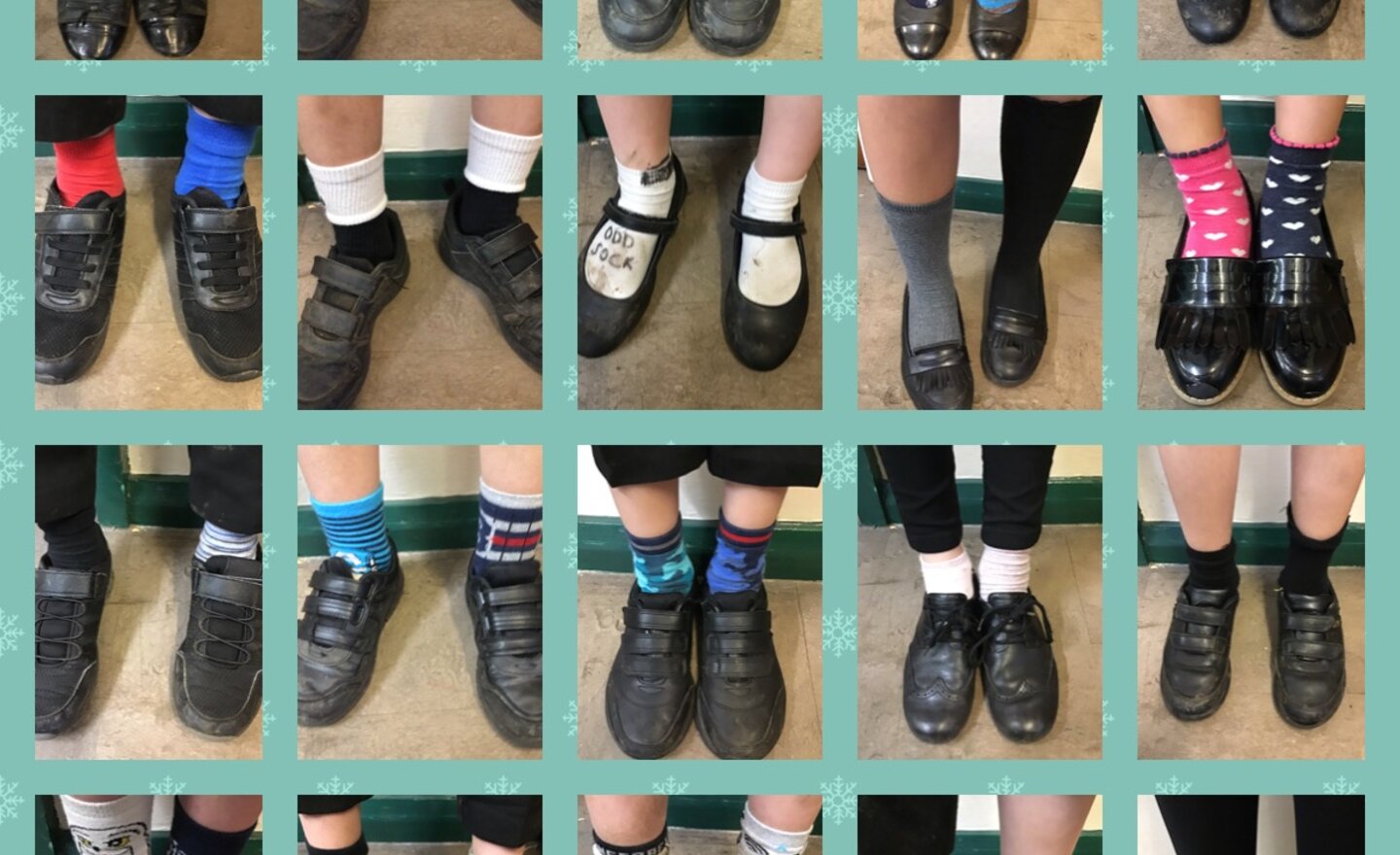 Image of Odd socks day - celebrating differences!