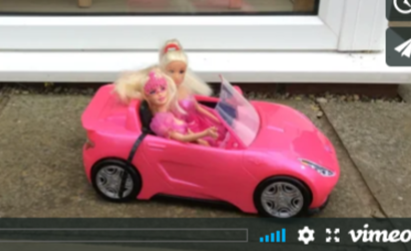 Image of The Barbie road trip by Paloma!
