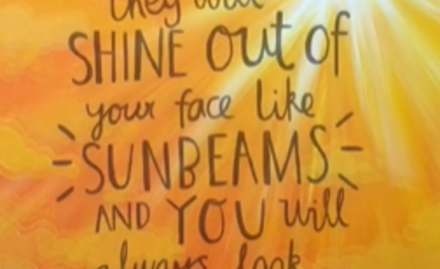 Image of Sunshine Canvas by Mrs Tucker